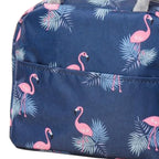 Insulated Flamingo Lunch Bag — Navy Blue — product image 8