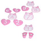 Pink Number Hopscotch Floor Stickers – 10 Numbers — product image 2