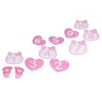 Pink Number Hopscotch Floor Stickers – 10 Numbers — product image 5