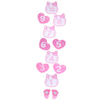 Pink Number Hopscotch Floor Stickers – 10 Numbers — product image 7