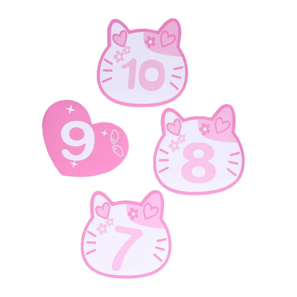 Pink Number Hopscotch Floor Stickers – 10 Numbers — product image 15