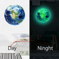 30cm Glow-in-the-Dark Earth Wall Sticker — product image 1