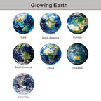 30cm Glow-in-the-Dark Earth Wall Sticker — product image 2