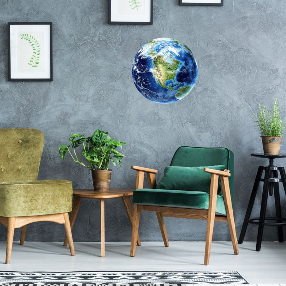 30cm Glow-in-the-Dark Earth Wall Sticker — product image 8