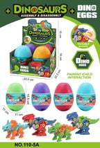 Dinosaur Egg Building Blocks — 4-Egg Boxed Set — product image 2