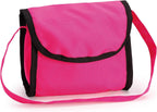 Folding Dolls' Pram with Adjustable Handle & Bag — Pink — product image 3