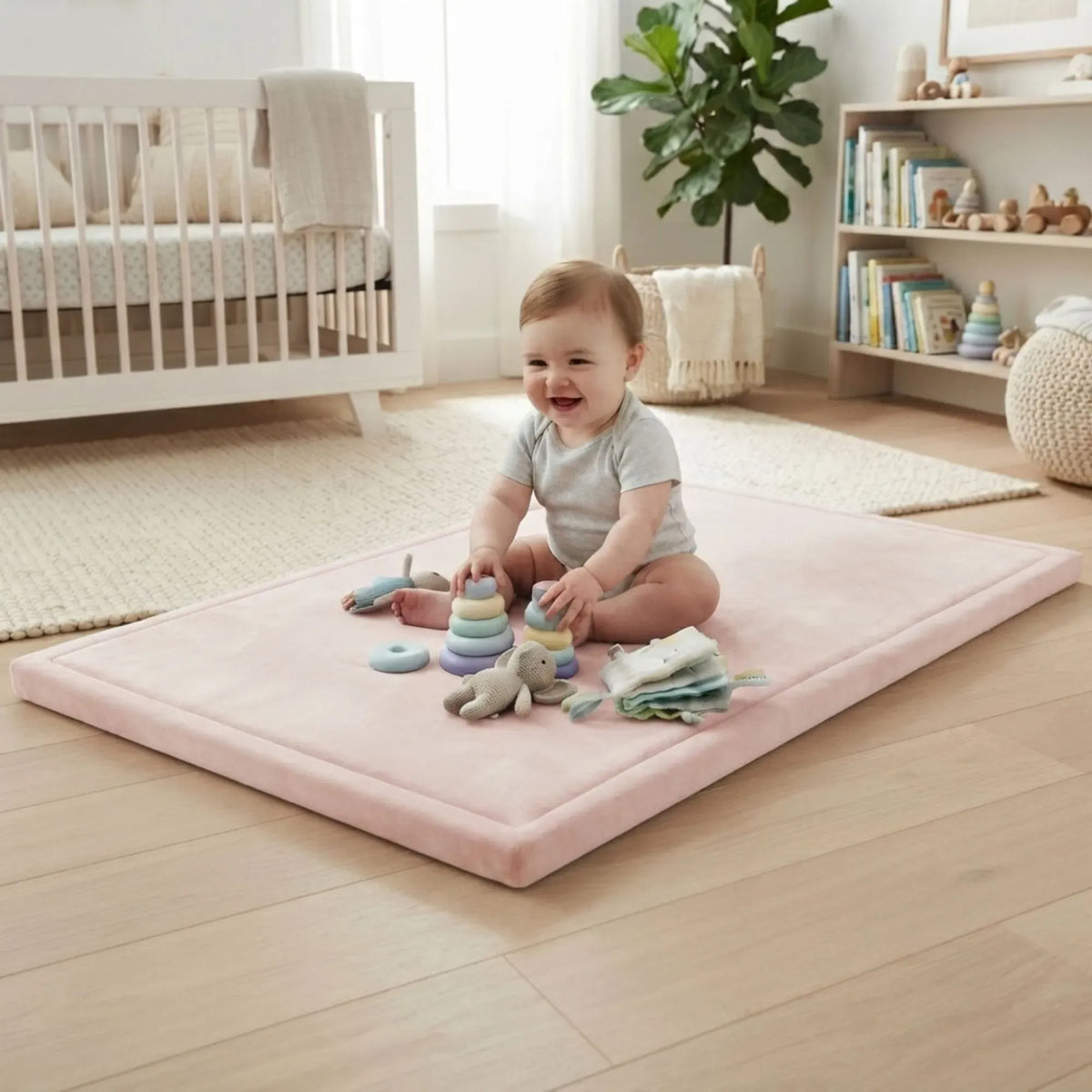 CARLA HOME Foam Play Mat — Pink, 200 × 300 cm — product image 2