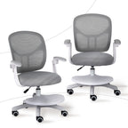 NOVA Kids' Study Chair with Footrest — Grey — product image 4