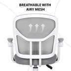 NOVA Kids' Study Chair with Footrest — Grey — product image 8