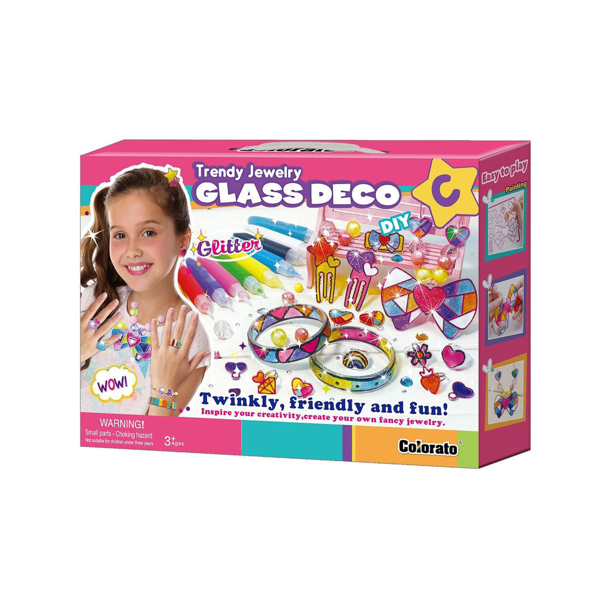 Colorato jewellery craft kit packaging