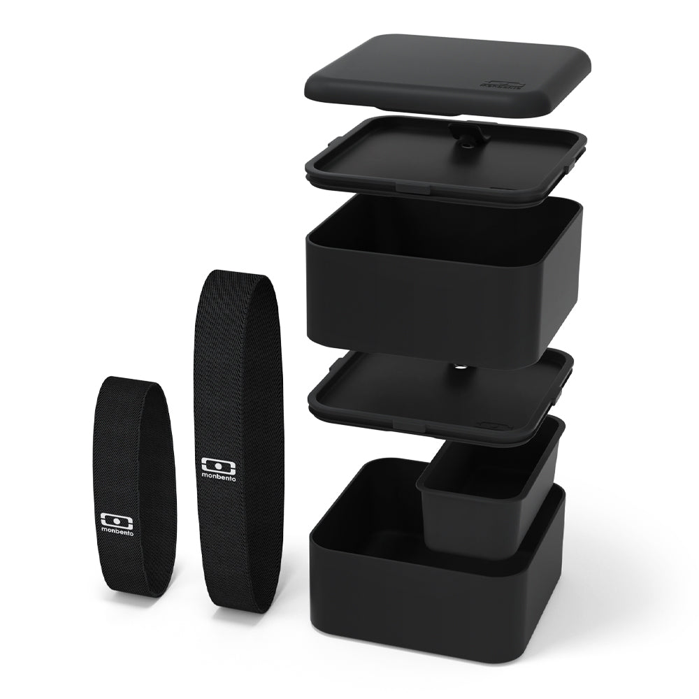 Monbento MB Square Bento Box - Black Onyx — product image 3