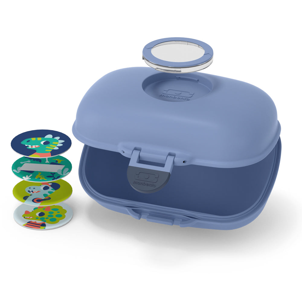 Monbento MB Gram Kids Snack Box - Blue Infinity — product image 3