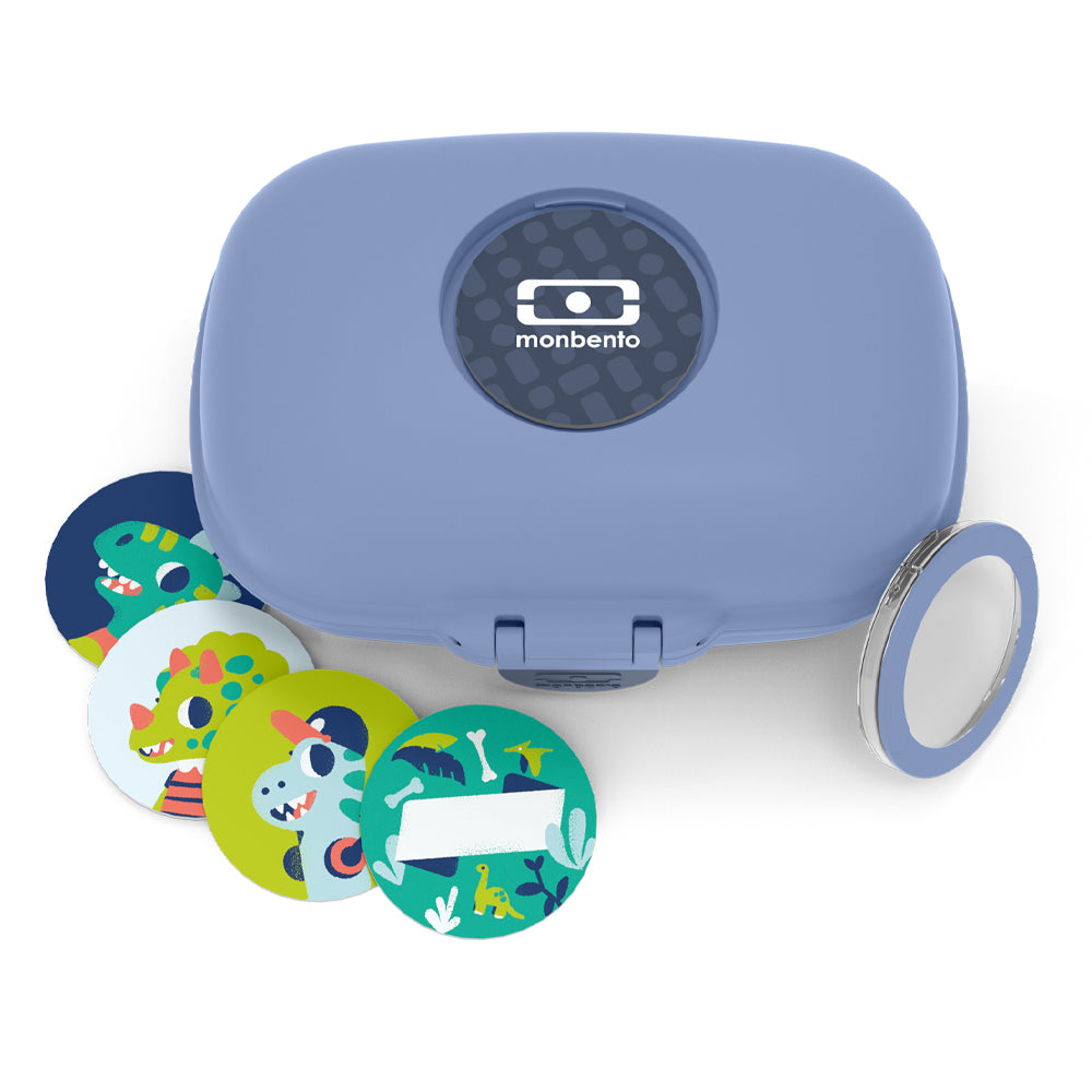 Monbento MB Gram Kids Snack Box - Blue Infinity — product image 5