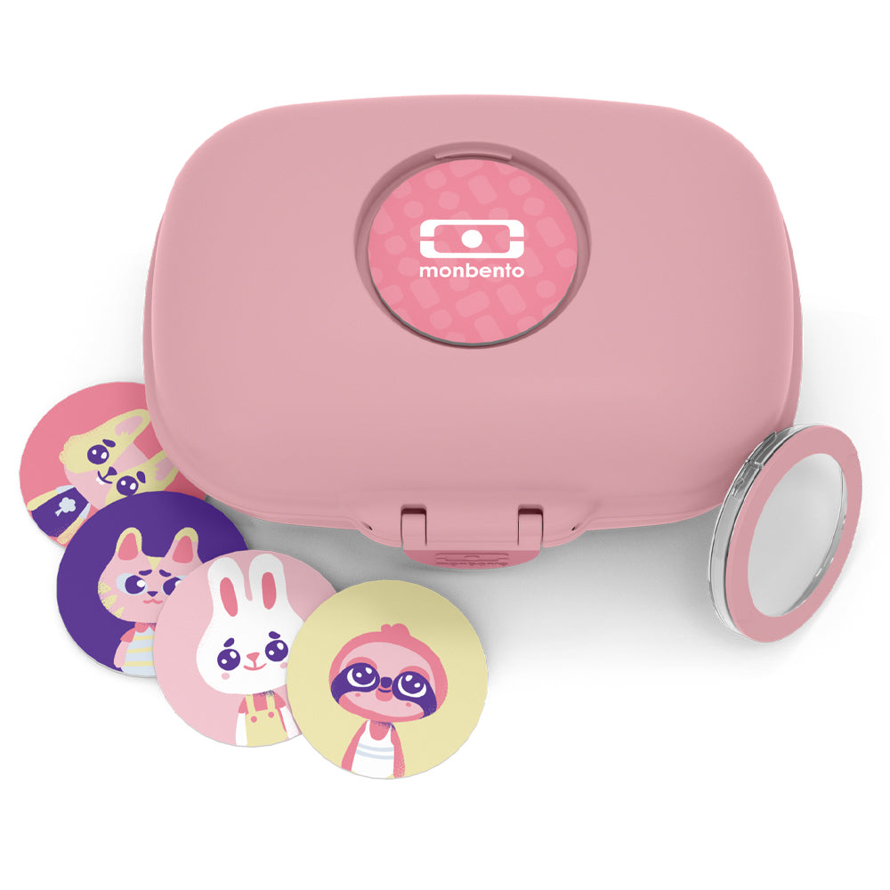 Monbento MB Gram Kids Snack Box - Pink Blush — product image 5