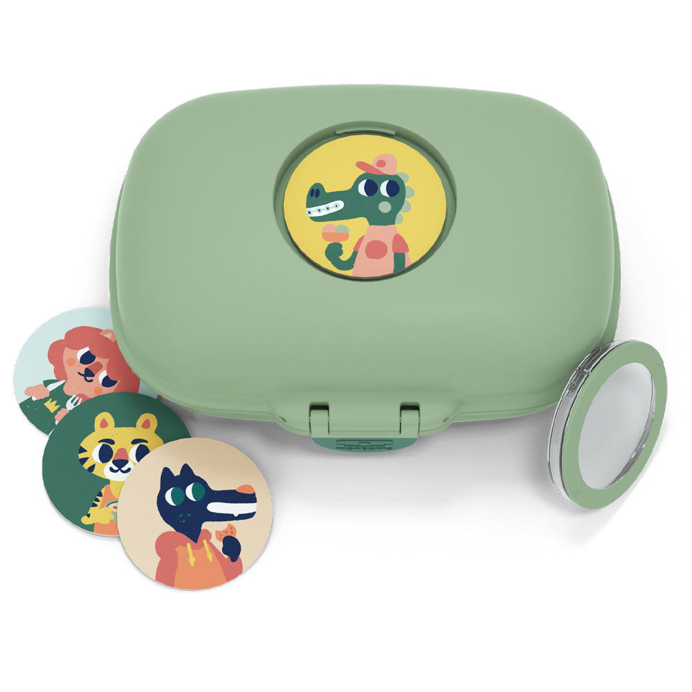 Monbento MB Gram Kids Snack Box - Green Forest — product image 5