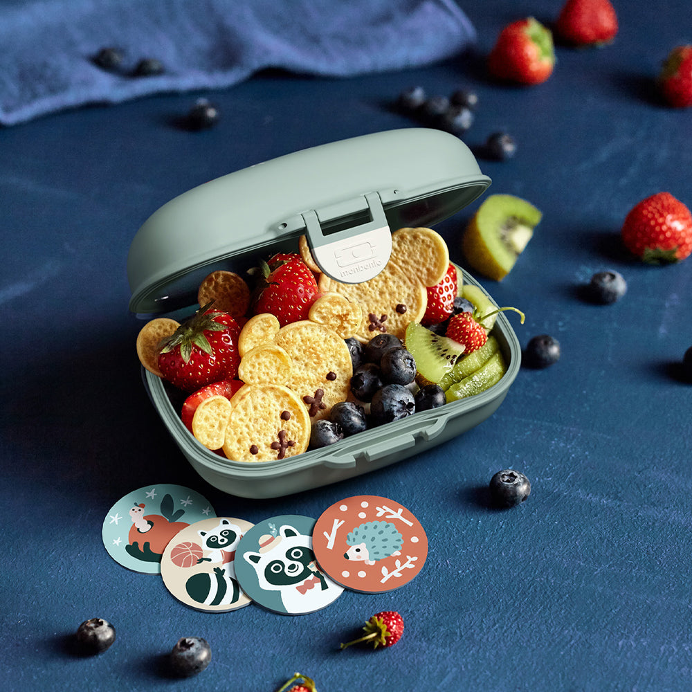 Monbento MB Gram Kids Snack Box - Raccoon — product image 2