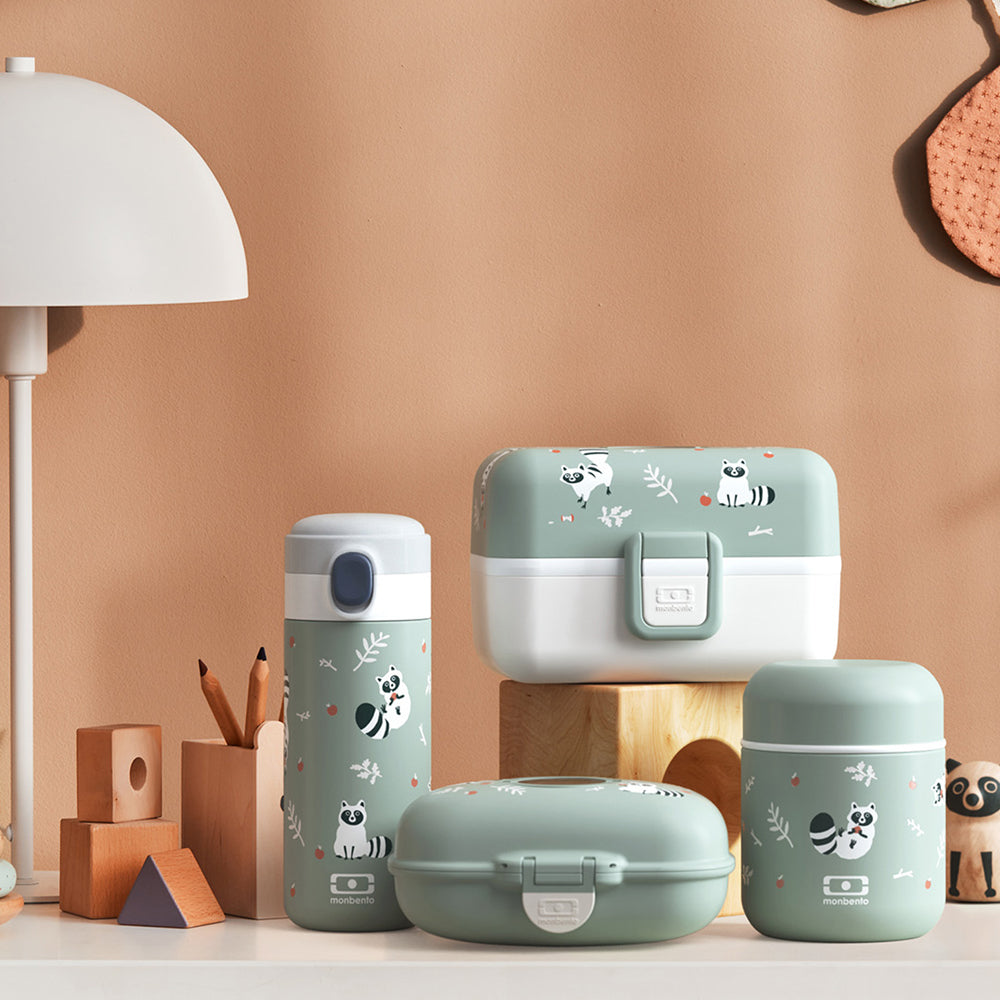 Monbento MB Gram Kids Snack Box - Raccoon — product image 4