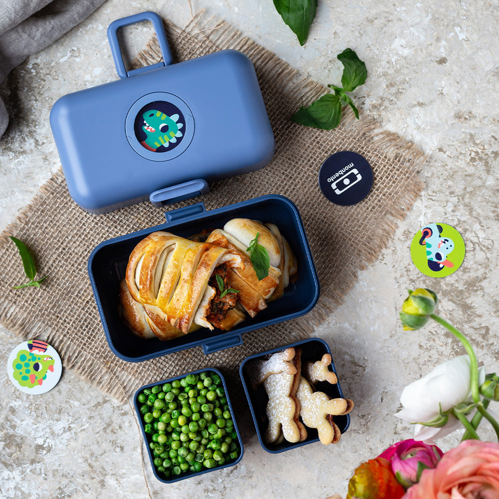 Monbento MB Tresor Kids Bento Box - Blue Infinity — product image 2