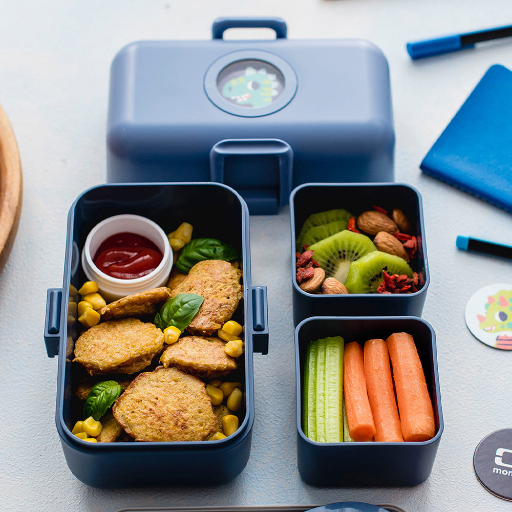 Monbento MB Tresor Kids Bento Box - Blue Infinity — product image 4