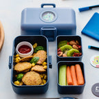 Monbento MB Tresor Kids Bento Box - Blue Infinity — product image 4