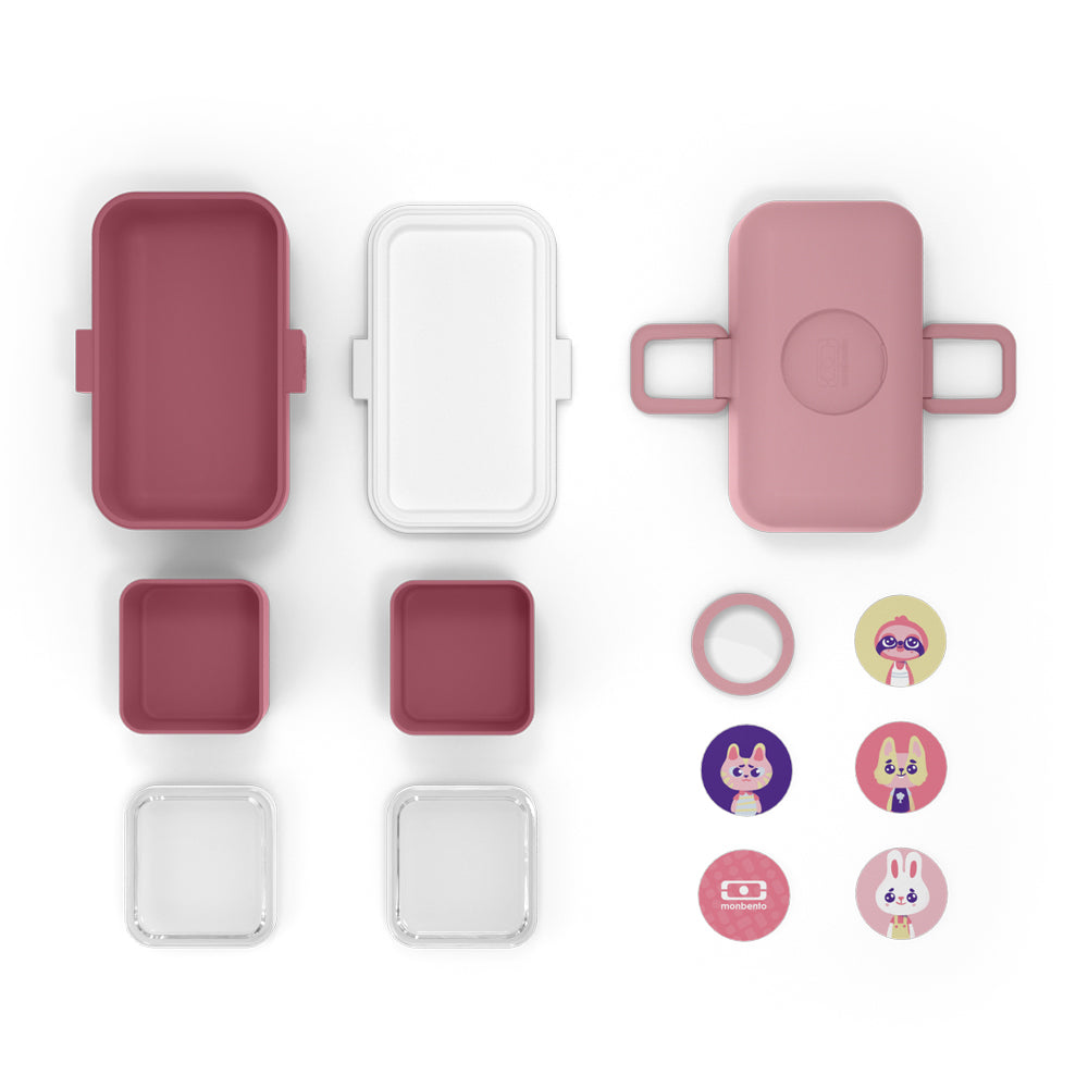 Monbento MB Tresor Kids Bento Box - Pink Blush — product image 5