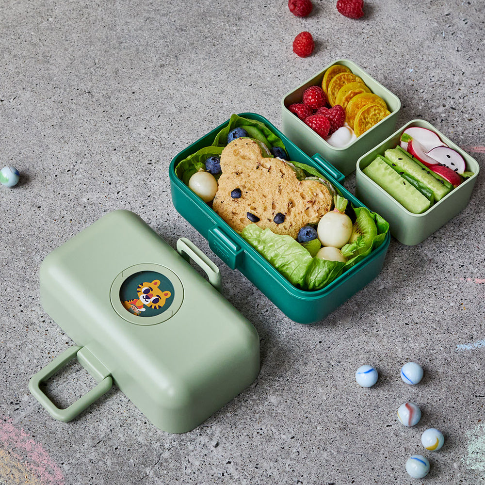 Monbento MB Tresor Kids Bento Box - Green Forest — product image 2