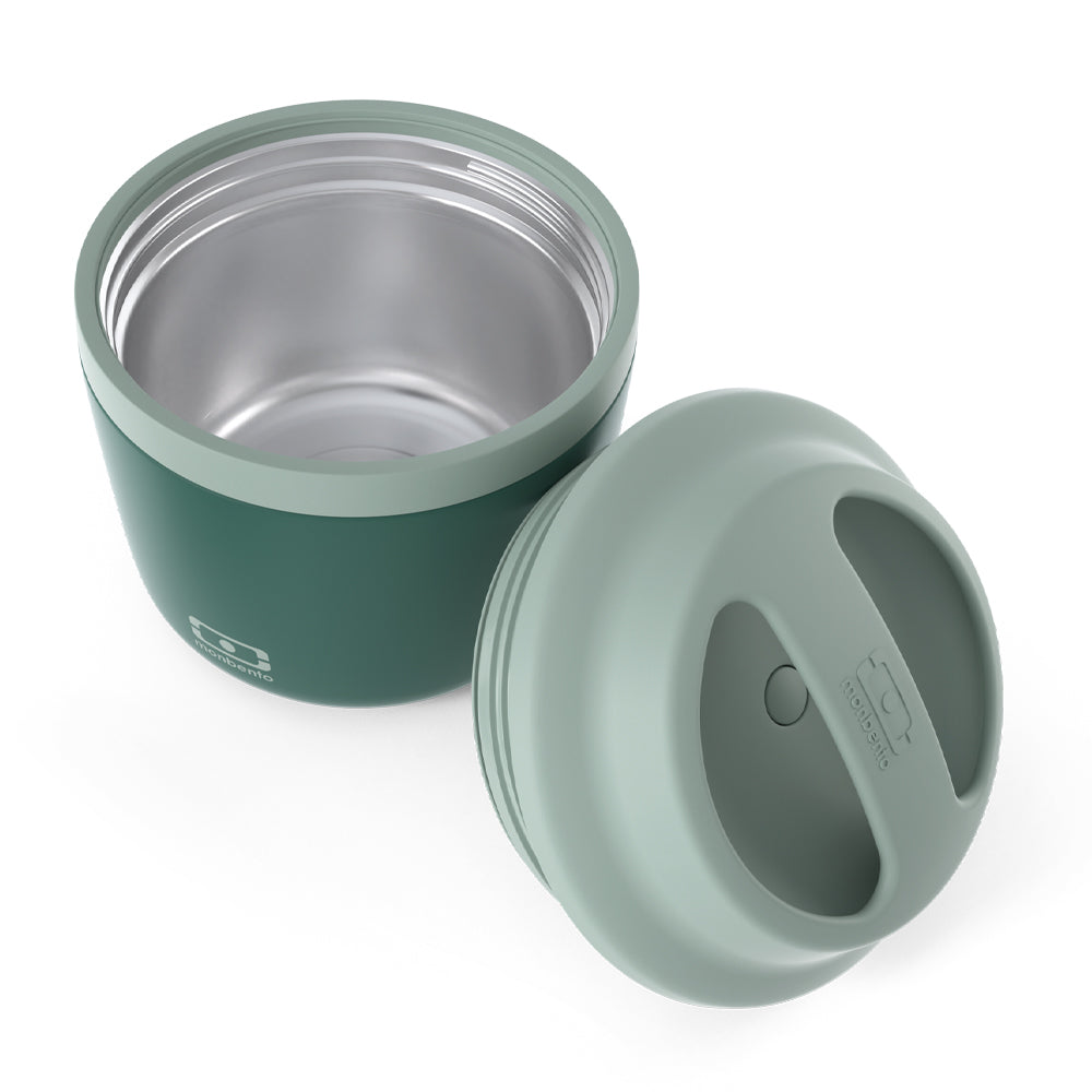 Monbento MB Element Insulated Bento Box - Bi-Colour Green — product image 5
