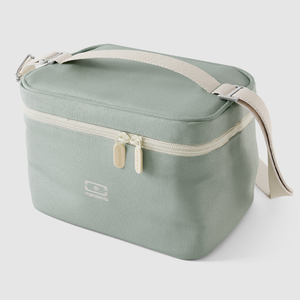 Monbento Arctic Insulated Cooler Lunch Bag - Green Natural — product image 1
