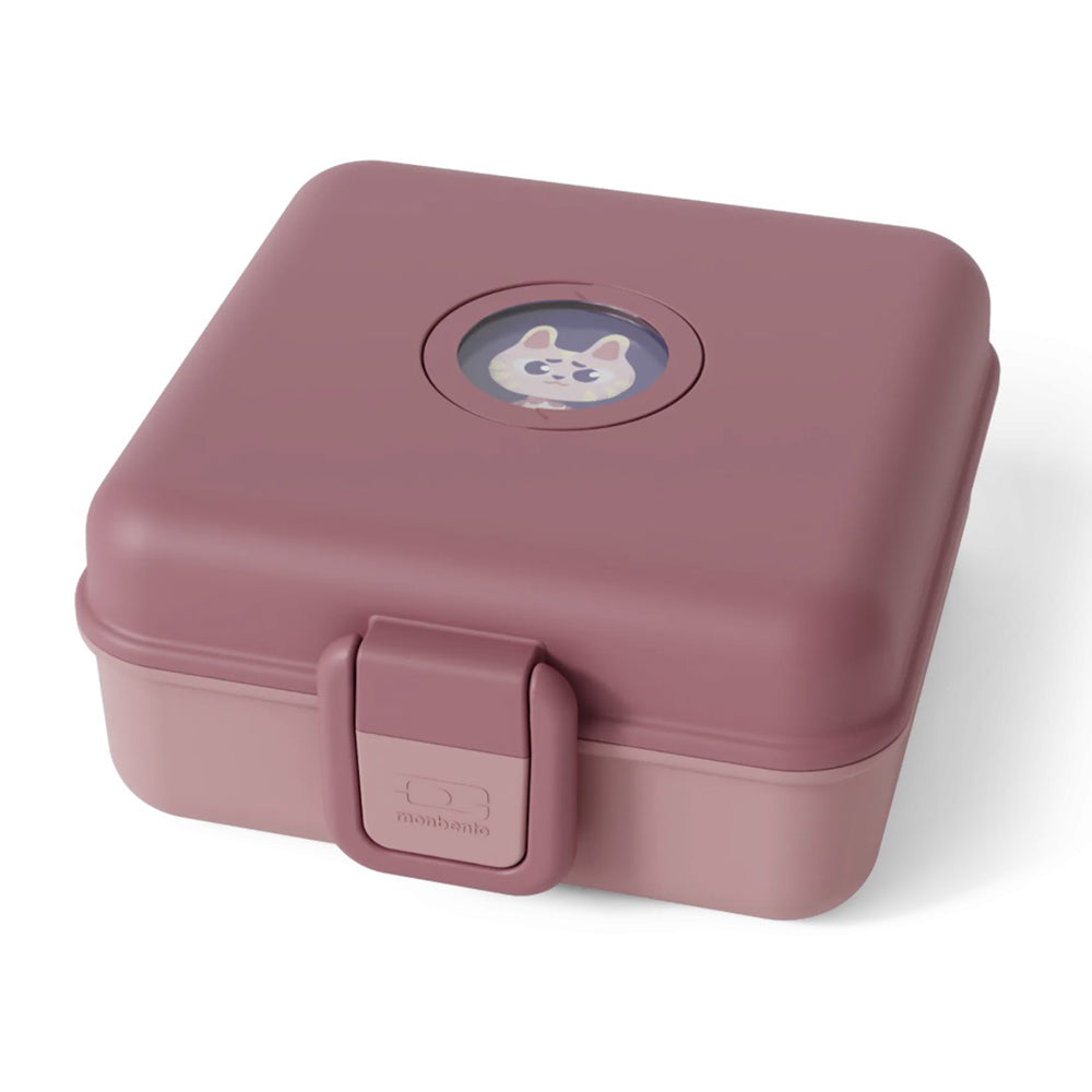 Monbento MB Sandwich Lunch Box Snacky - Pink Blush — product image 1