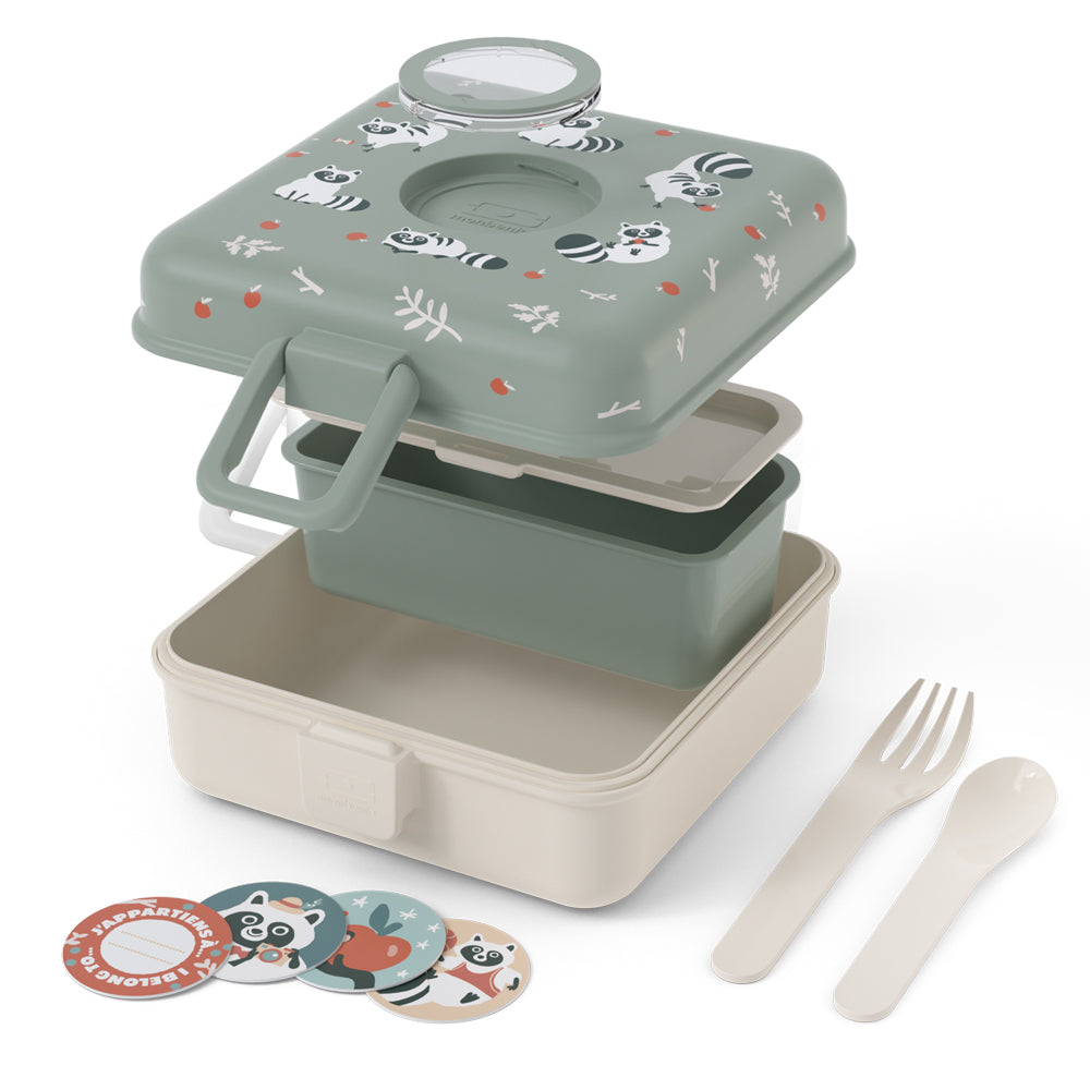 Monbento MB Sandwich Lunch Box Snacky - Raccoon — product image 3