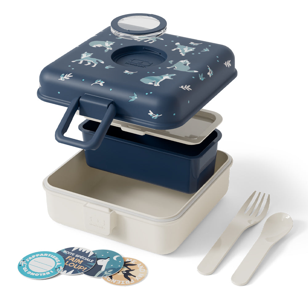 Monbento MB Sandwich Lunch Box Snacky - Wolf — product image 3