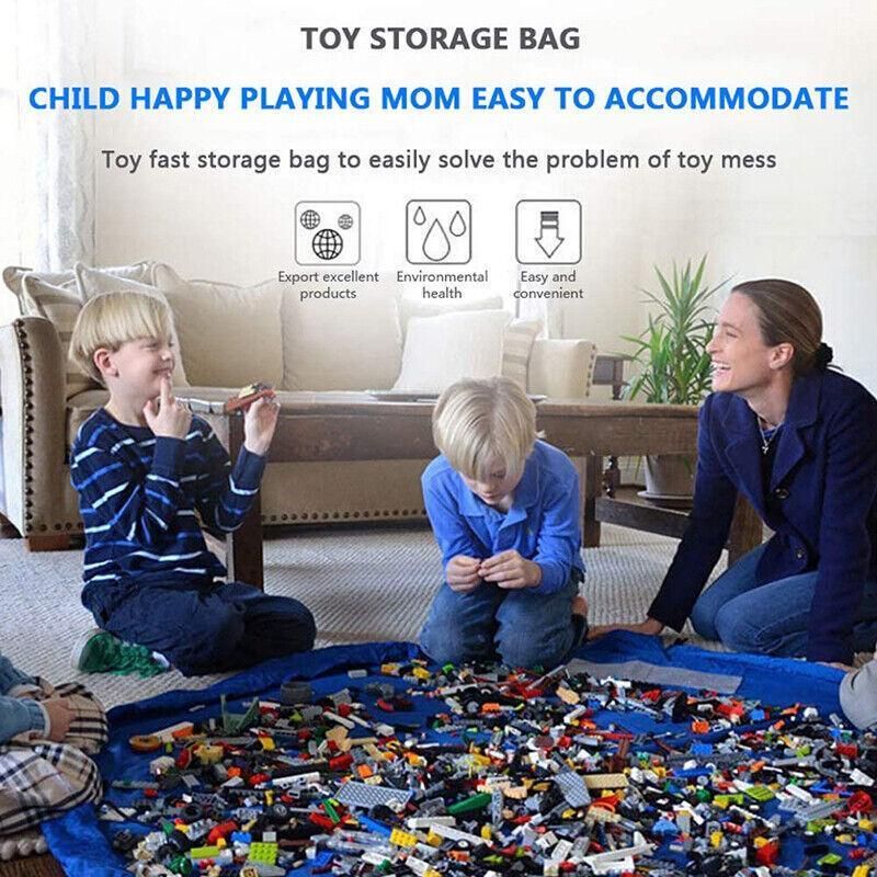 Drawstring Play Mat & Toy Storage Bag — 150 cm — product image 5