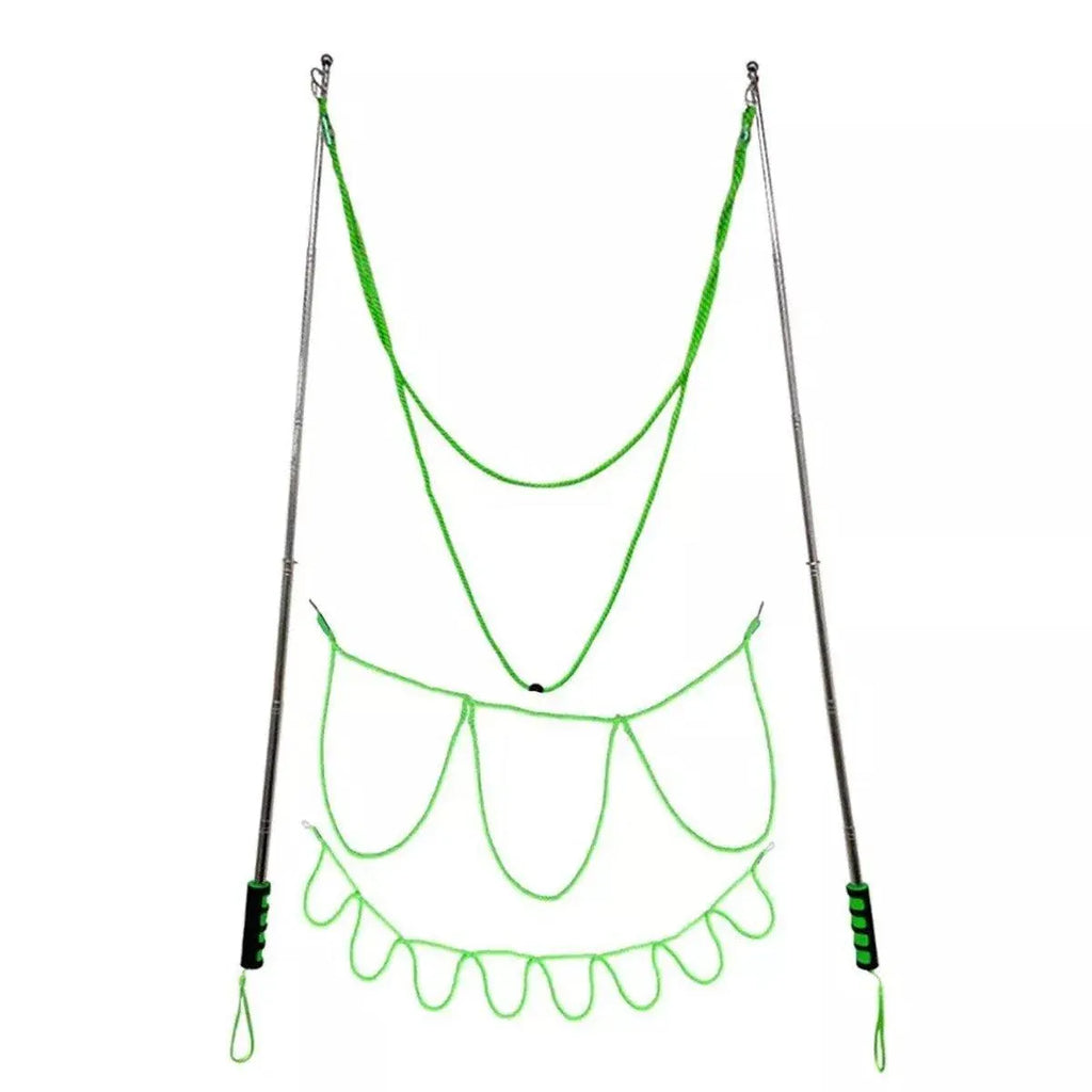Giant Bubble Rope & Pole Set — Green — product image 1