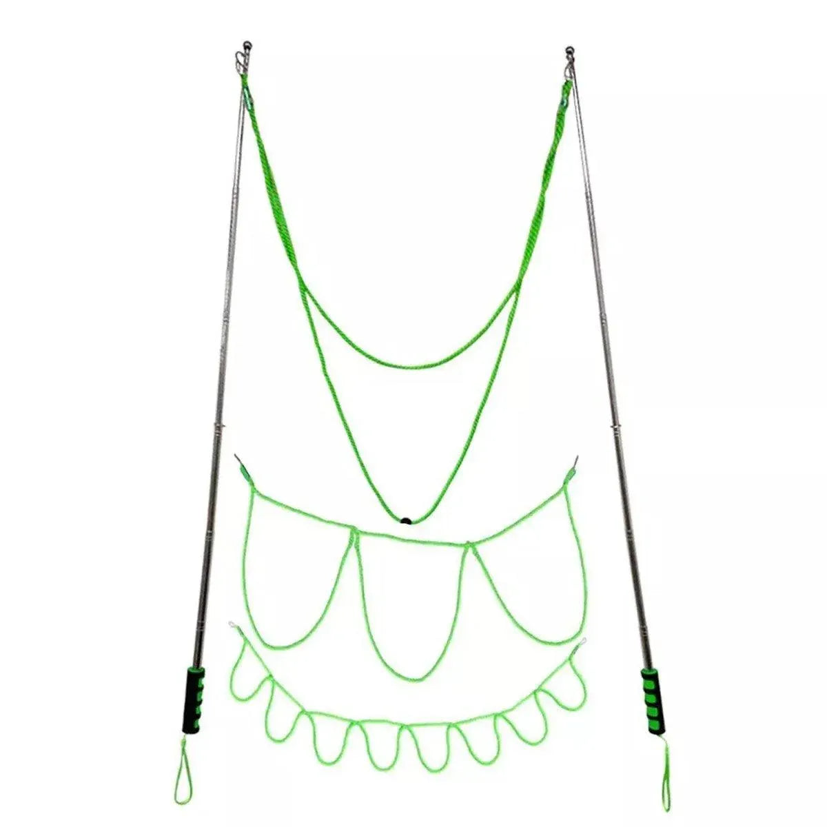Giant Bubble Rope & Pole Set — Green — product image 1