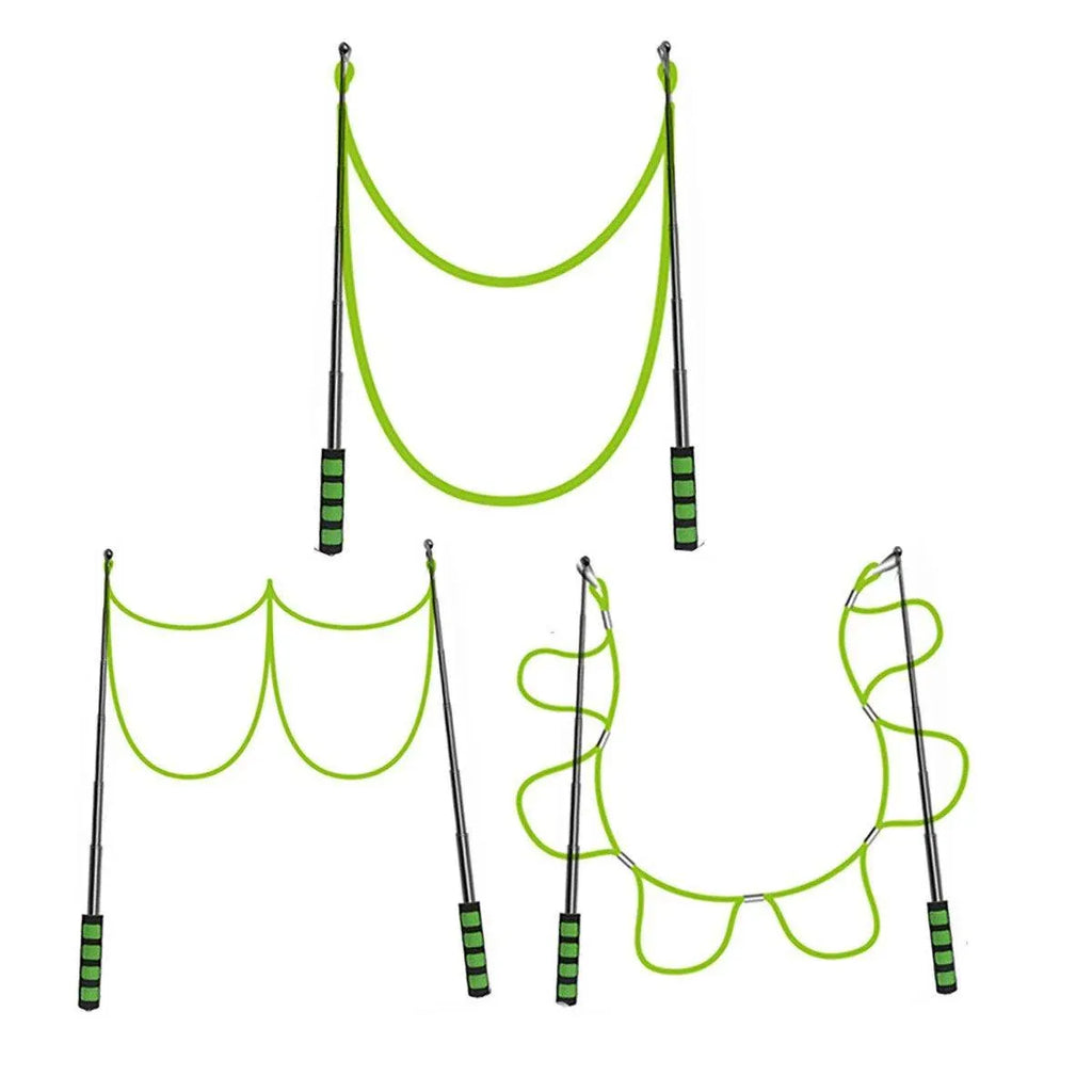 Giant Bubble Rope & Pole Set — Green — product image 3