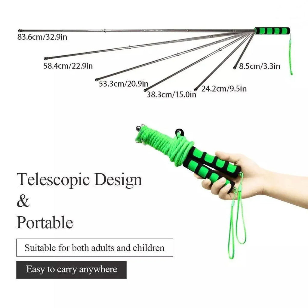 Giant Bubble Rope & Pole Set — Green — product image 8