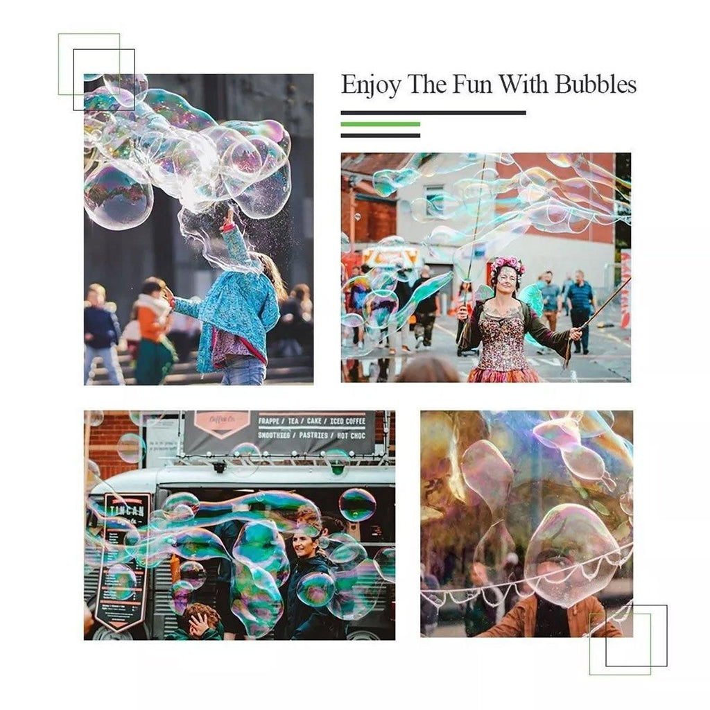 Giant Bubble Rope & Pole Set — Green — product image 14