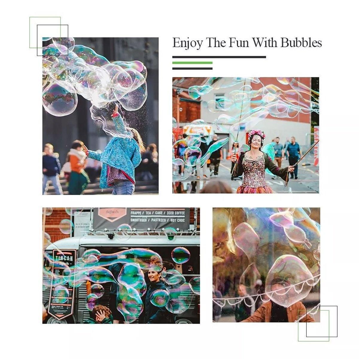 Giant Bubble Rope & Pole Set — Green — product image 14