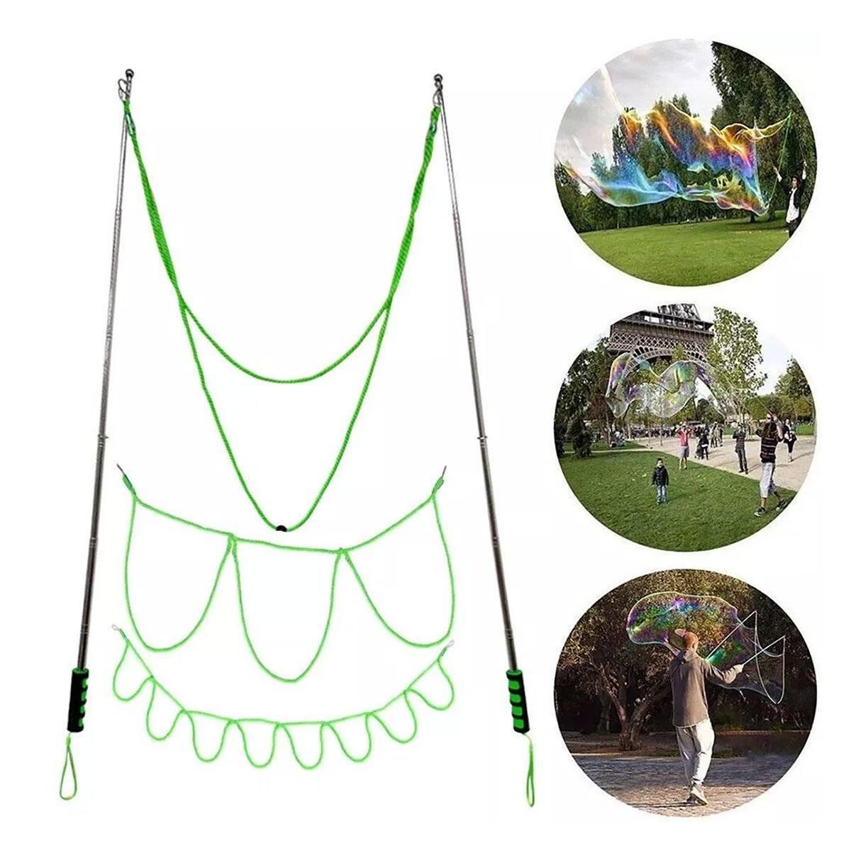 Giant Bubble Rope & Pole Set — Green — product image 15