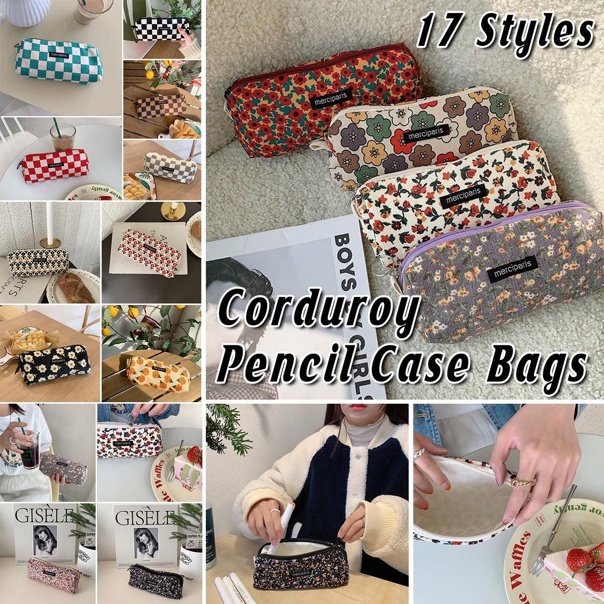 Floral Pencil Case & Stationery Organiser — Beige — product image 2