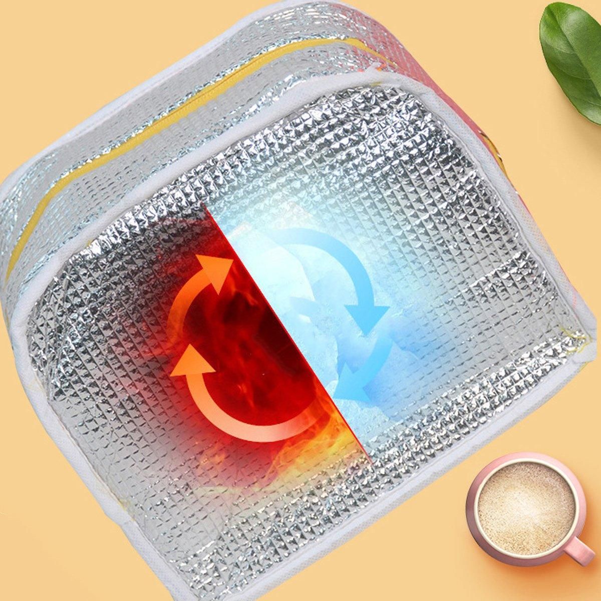 Insulated Tiger Lunch Bag — Orange — product image 6