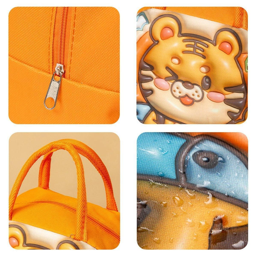 Insulated Tiger Lunch Bag — Orange — product image 8