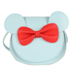 Bow Bear Crossbody Bag — Blue, 18 × 17 × 8 cm — product image 2