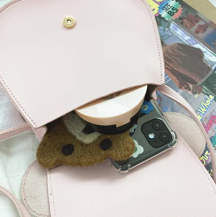 Bow Bear Crossbody Bag — Rainbow, 18 × 17 × 8 cm — product image 5