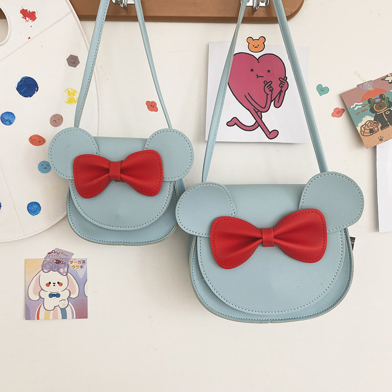 Bow Bear Crossbody Bag — Blue, 13 × 13 × 5 cm — product image 3