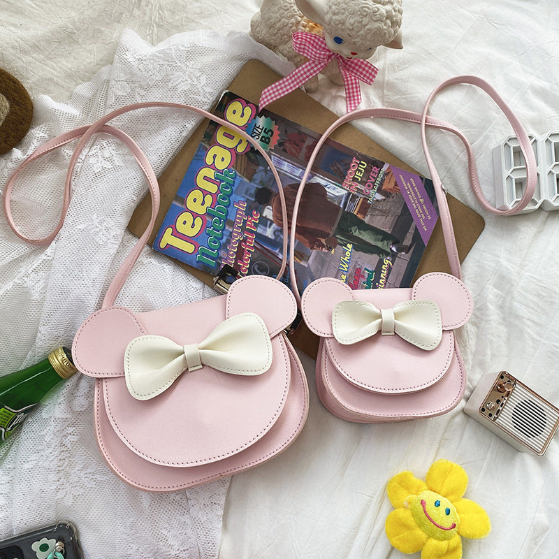 Bow Bear Crossbody Bag — Pink, 13 × 13 × 5 cm — product image 3