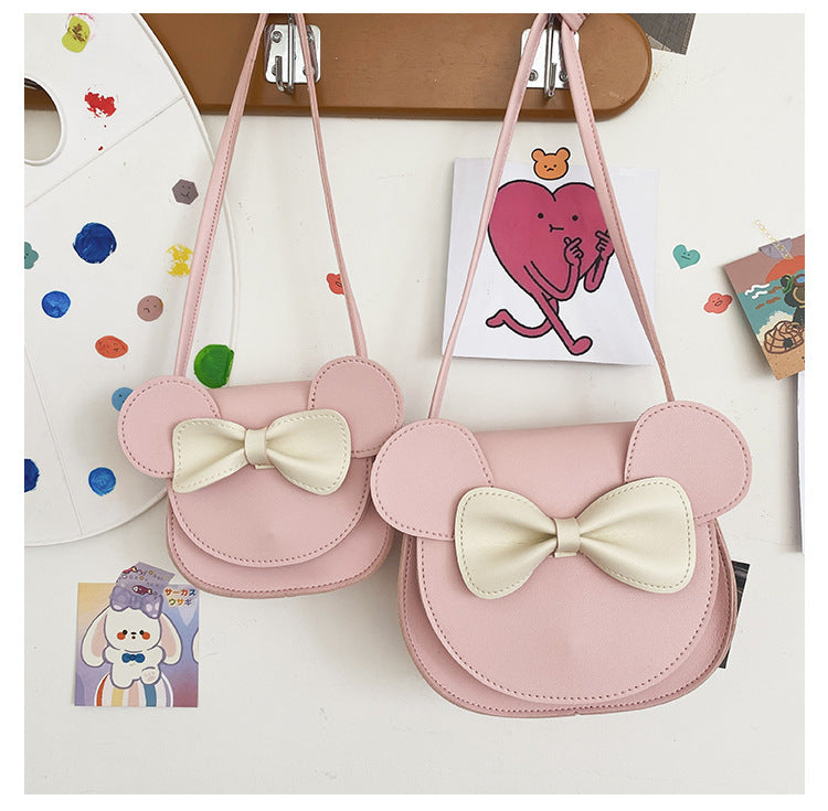 Bow Bear Crossbody Bag — Pink, 13 × 13 × 5 cm — product image 4
