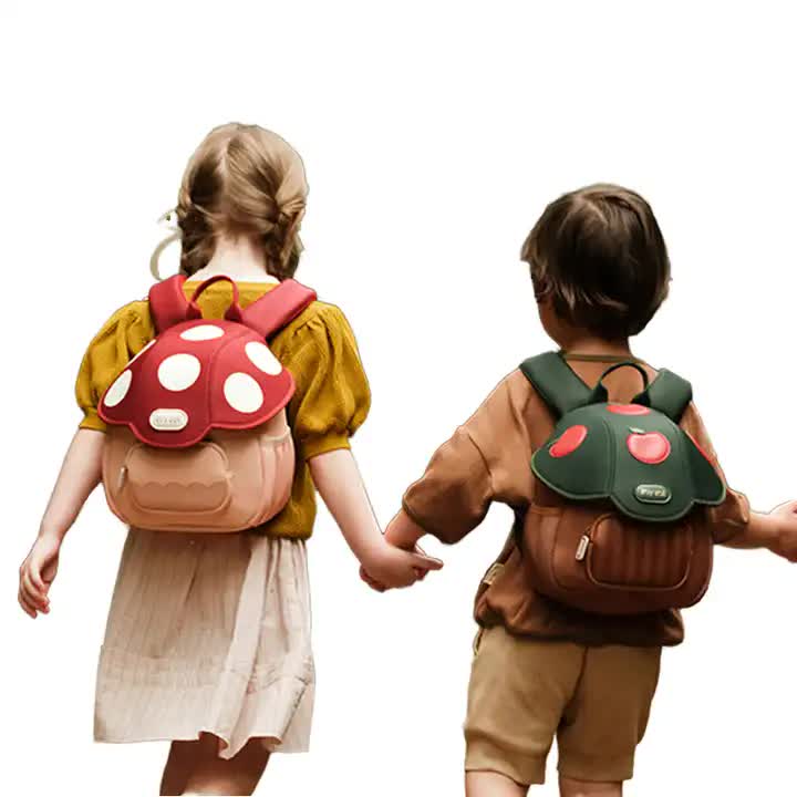 Red New Kids Cartoon Backpack – Lightweight, Personalized School Bag for Toddlers and Preschoolers — product image 2