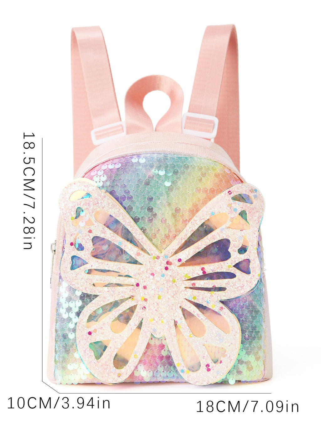 Butterfly Sequin Kids' Backpack — product image 3