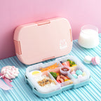 Kids' Compartment Lunch Box — Pink — product image 5
